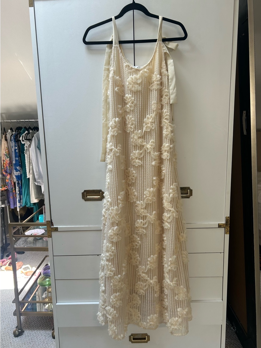 En Saison Floral Appliqué Maxi Dress - Picture 4 of 4